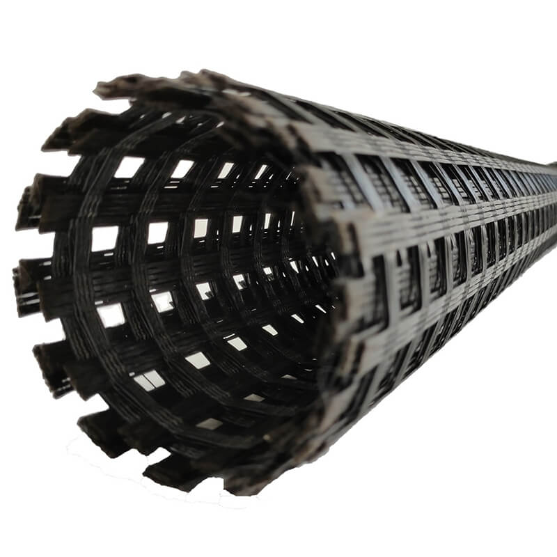 Fiberglass geogrid