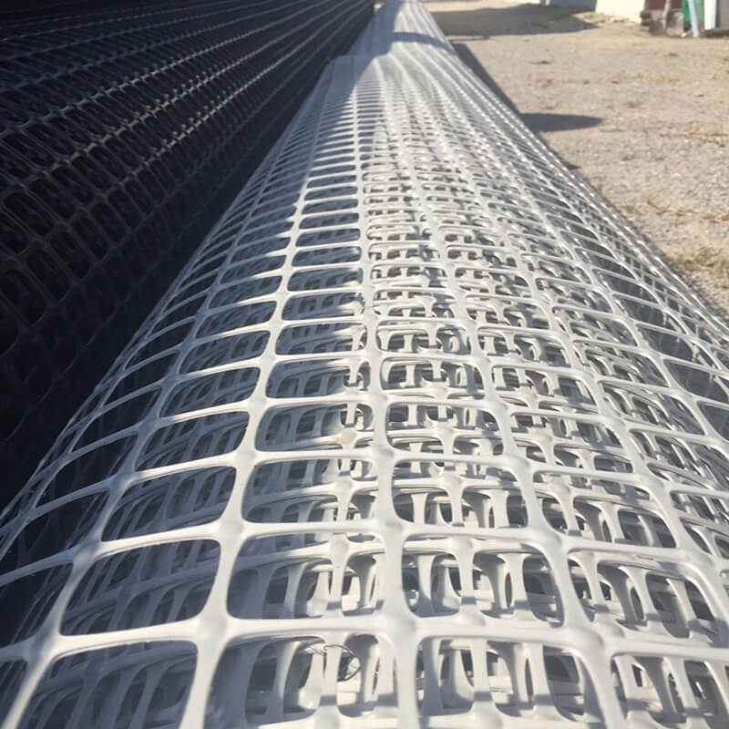 Plastic geogrid