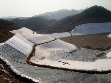 HDPE environmental geomembrane for landfill