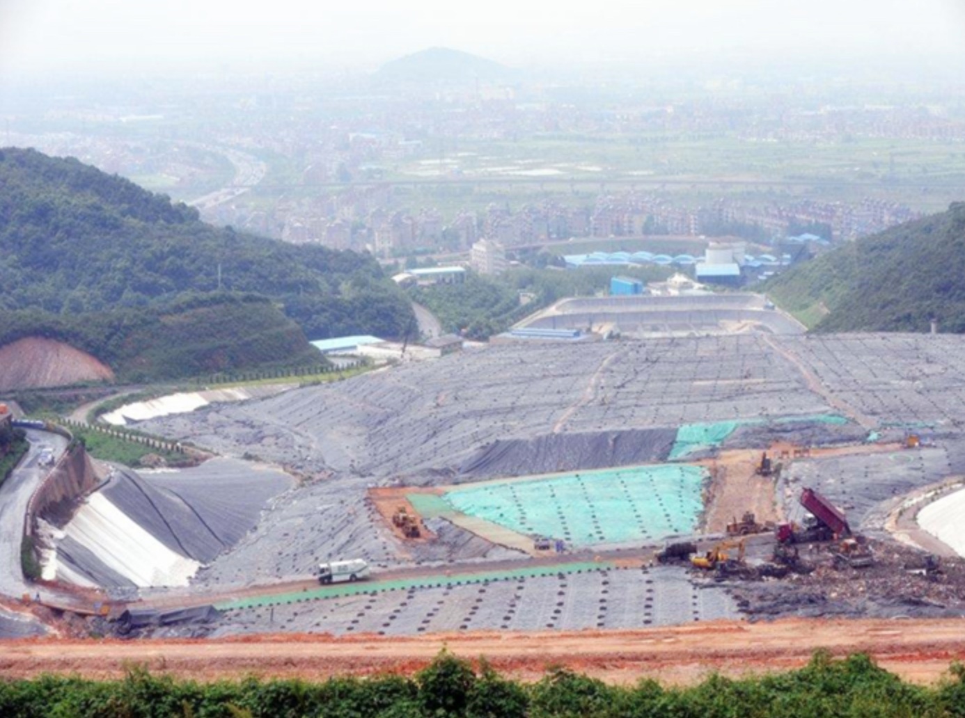 HDPE environmental geomembrane for landfill