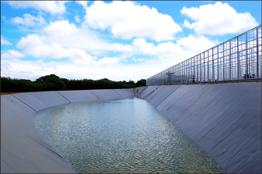 HDPE geomembrane for pond