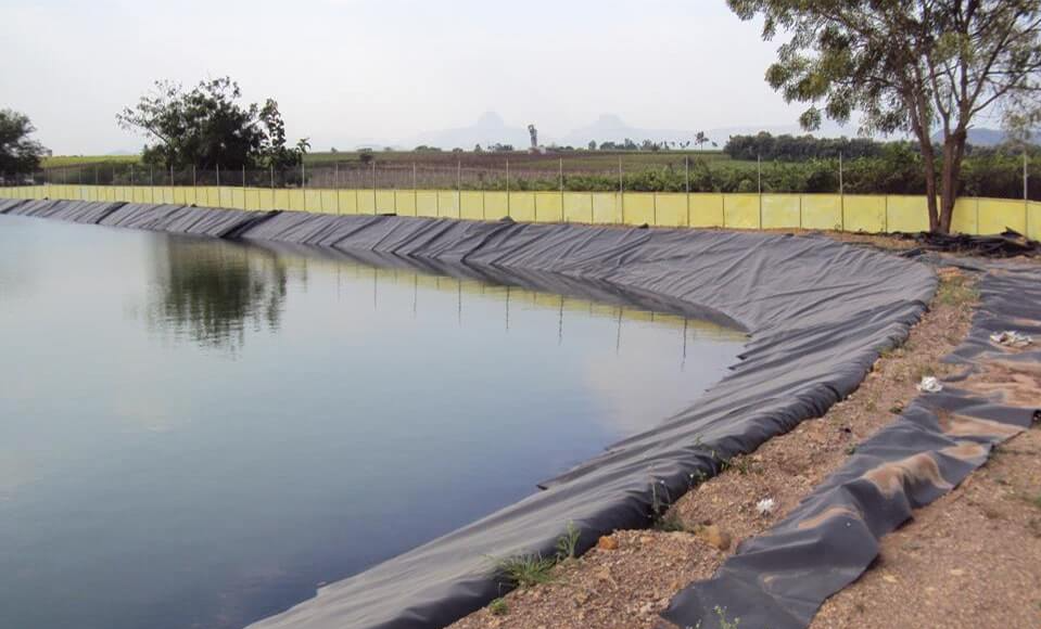 HDPE geomembrane for pond