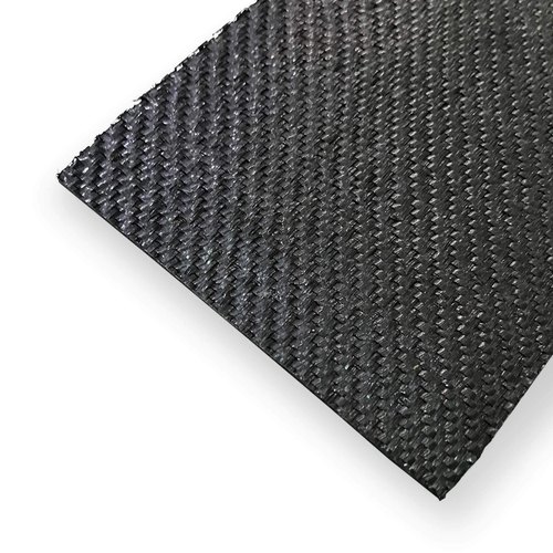 Plastic flat silk woven geotextile